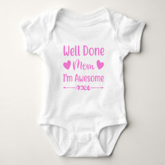 Baby Bodysuit Shirt,Well Down Mom Shirt,Baby Shirt