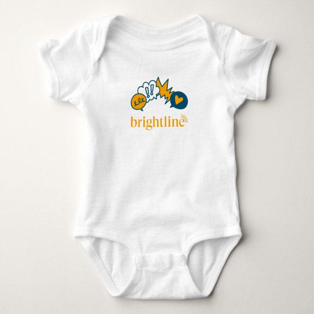 Baby - Bodysuit with illustration and logo (Front)