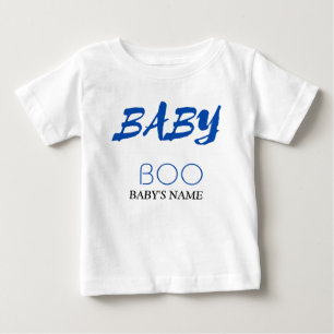 Baby Boo Customizable Name Comfortable Text Design T-Shirt