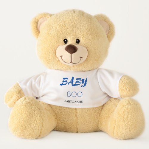 Baby Boo Customizable Name Design Large Teddy Bear