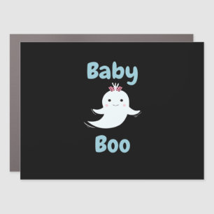 Baby Boo Cute Halloween Kids Or Couples Gift Car Magnet