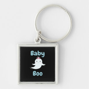 Baby Boo Cute Halloween Kids Or Couples Gift Keychain