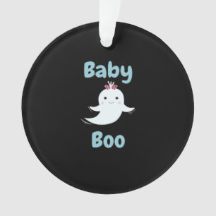 Baby Boo Cute Halloween Kids Or Couples Gift Ornament