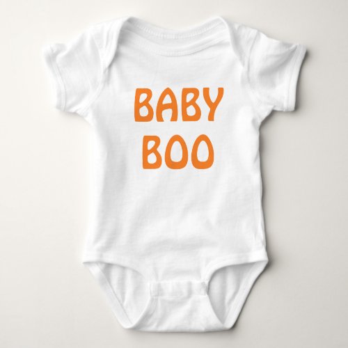 Baby Boo Halloween Baby Bodysuit