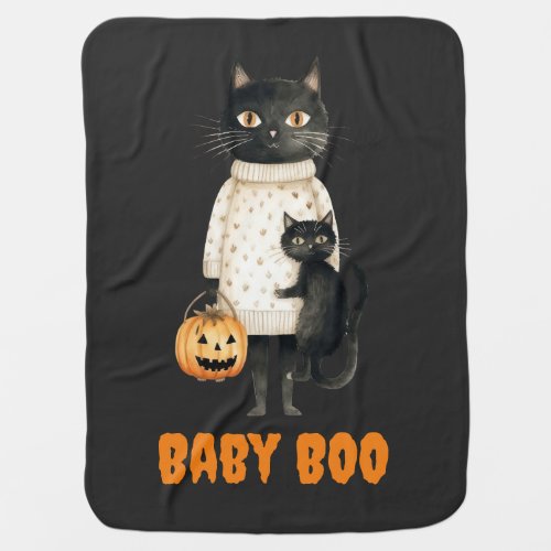 Baby Boo Halloween blanket