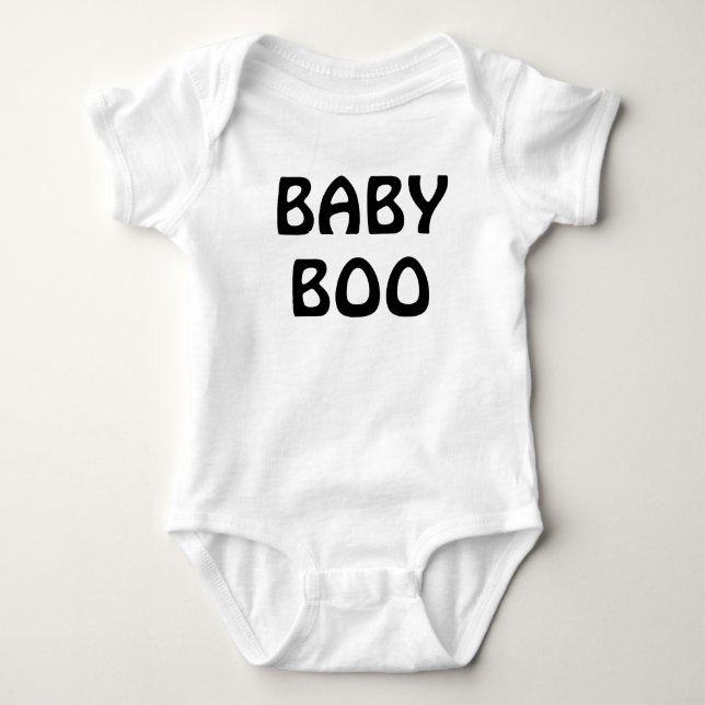 Baby Boo Halloween Bodysuit (Front)