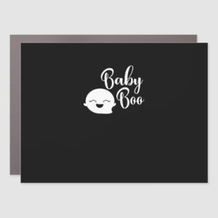 Baby Boo Halloween Car Magnet