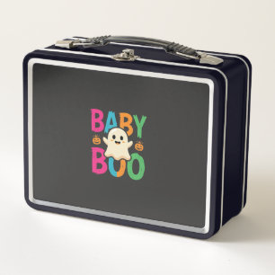 Baby Boo Halloween Ghost Design_1 Metal Lunch Box