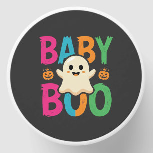 Baby Boo Halloween Ghost Design_1 Mini Candle Favors