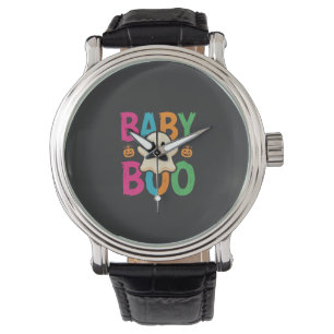 Baby Boo Halloween Ghost Design_1 Watch