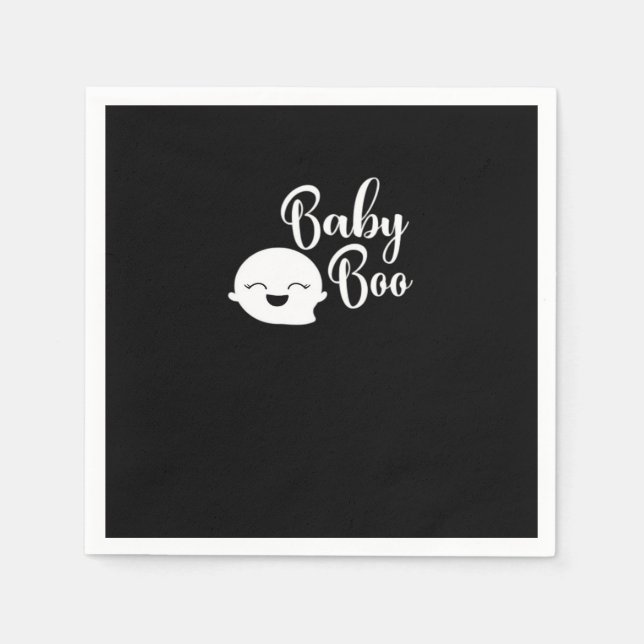 Baby Boo Halloween  Napkins (Front)
