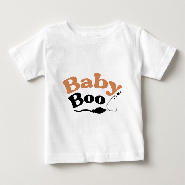 "Baby Boo Halloween T-Shirt – Spooky Baby Tee (Front)