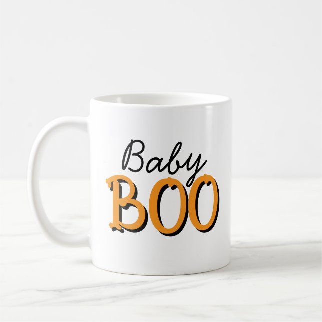 Baby Boo Mug – Cute Coffee Cup Gift for Her (Left)