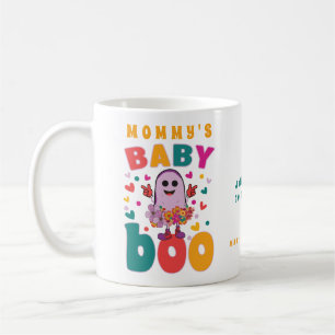 Baby Boo October Newborn Pastel Ghost Hallowen Coffee Mug
