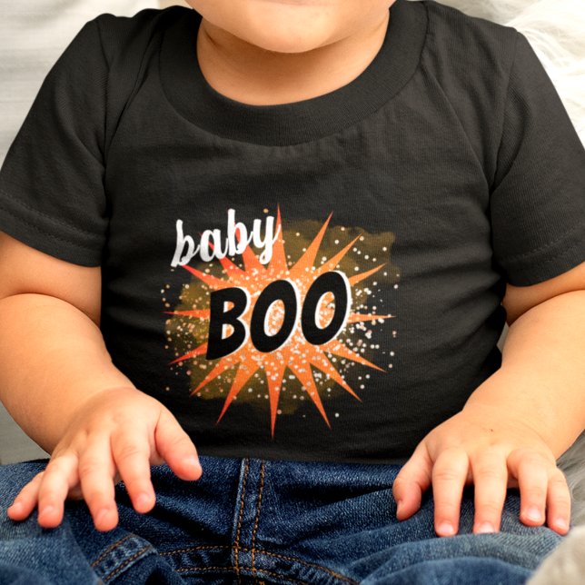 Baby Boo | Orange Halloween Toddler T-shirt (Creator Uploaded)