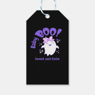 Baby Boo! Sweet And Toddler Halloween Design Gift Tags