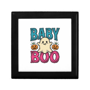 Baby Boo Vintage Halloween Ghost Shirt Design_1 Gift Box
