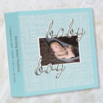 Pastel Baby Scrapbook Vintage Album•Custom Binder