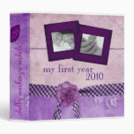 Baby Book: My First Year 3 Ring Binder at Zazzle