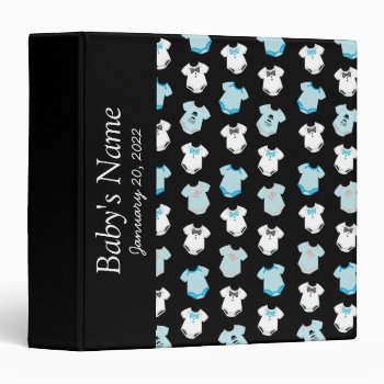 Baby Book Retro Photo Album 3 Ring Binder by Precious_Baby_Gifts at Zazzle