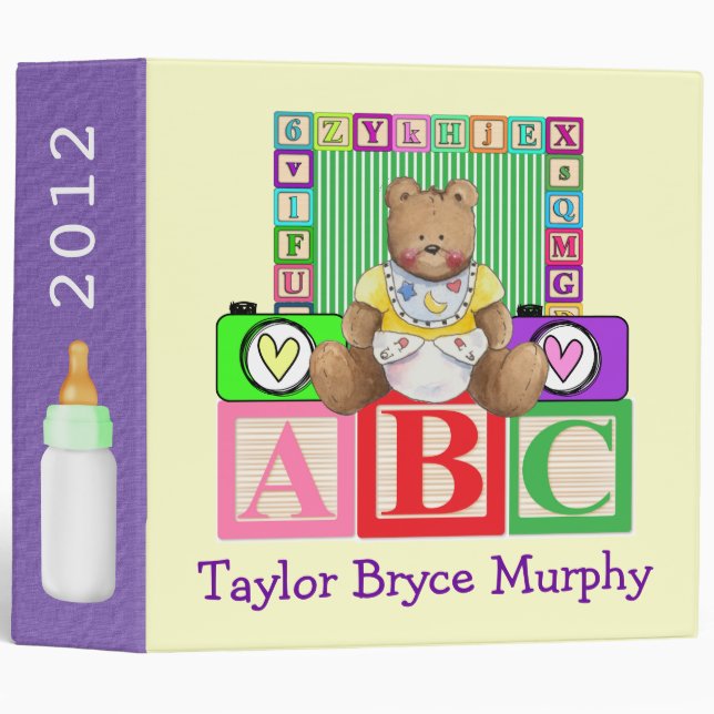 Baby Book - SRF Binder (Front/Spine)