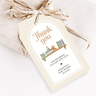 Baby Books and Brunch Baby Shower Favor Tags