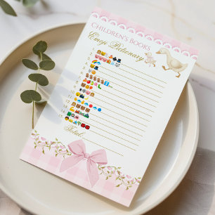 Baby Books Emoji Pictionary Goose Pink Game