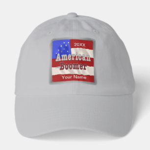 Baby Boomer add birth year birthday  hat
