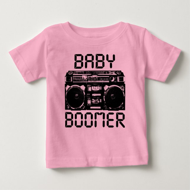 Baby Boomer Baby T-Shirt (Front)