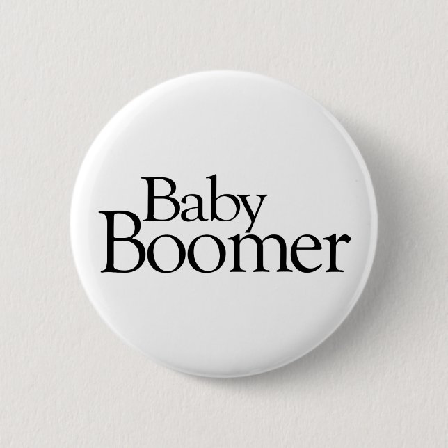 Baby Boomer Button (Front)