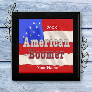Baby Boomer custom name  Gift Box