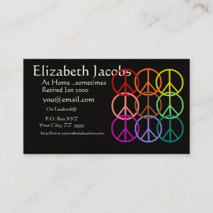 Baby Boomer's Retirement Business Card