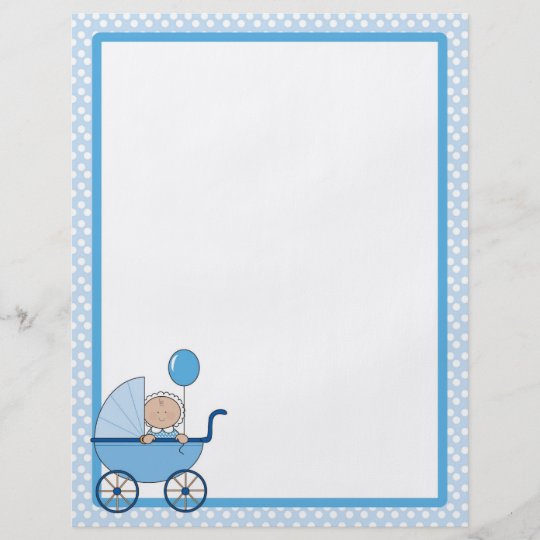 Baby Border Boy Flyer | Zazzle.com