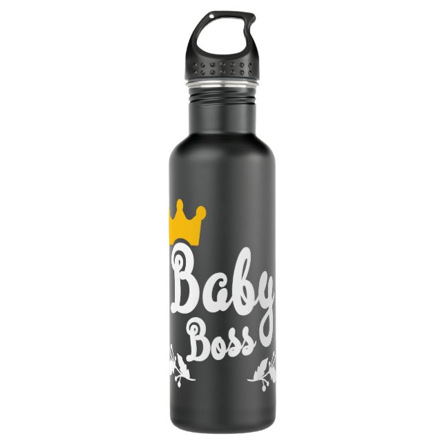 baby boss stainless steel water bottle (Front)