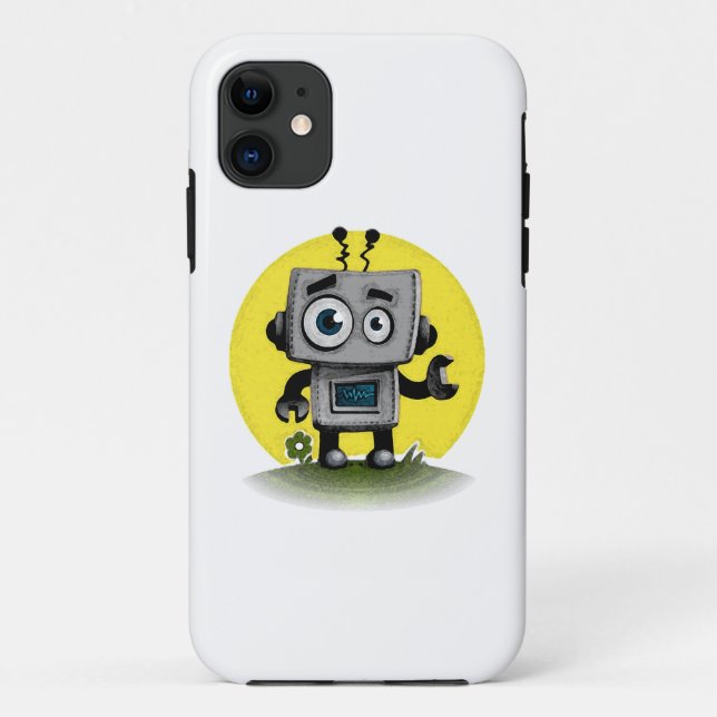 Baby Bot Case-Mate iPhone Case (Back)