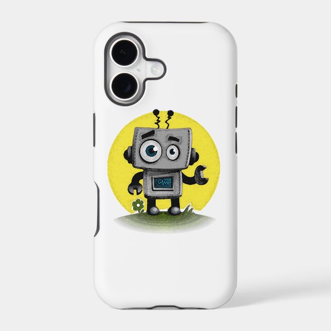 Baby Bot Iphone Case (Back)