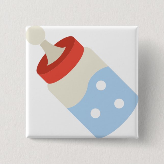 baby bottle button (Front)