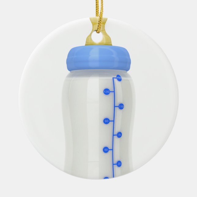 Baby bottle ceramic ornament (Front)