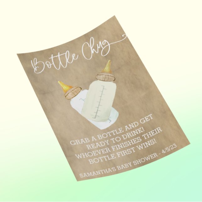 Baby Bottle Drink Off Game Shower Chug   (Creator Uploaded)