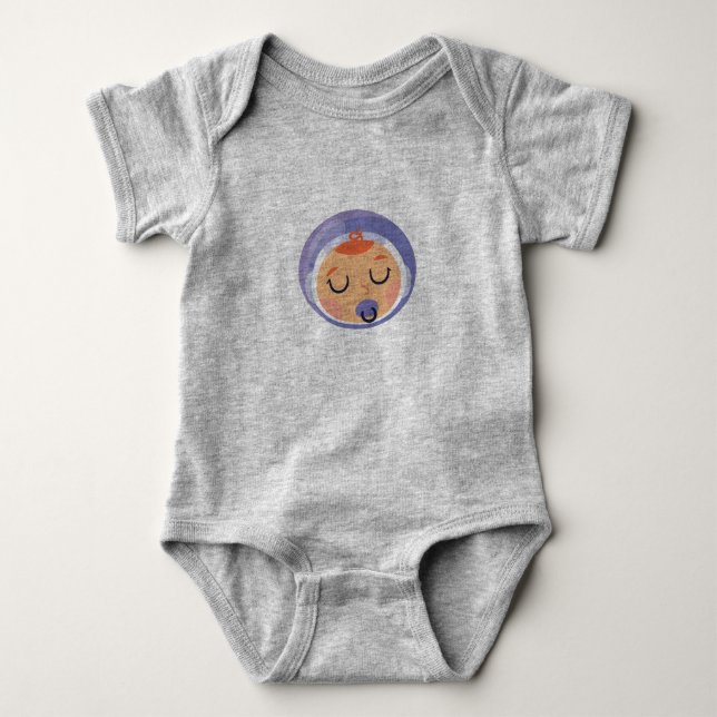 Baby Boy Astronaut Bodysuit (Front)