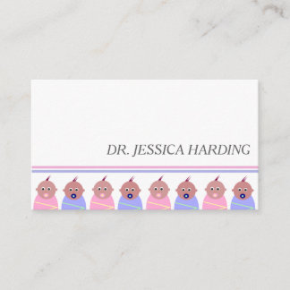 Baby Boy/Baby Girl Pediatrician Business Card