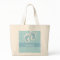 Baby Boy Bag Blue Polka Dot Footprint & Name