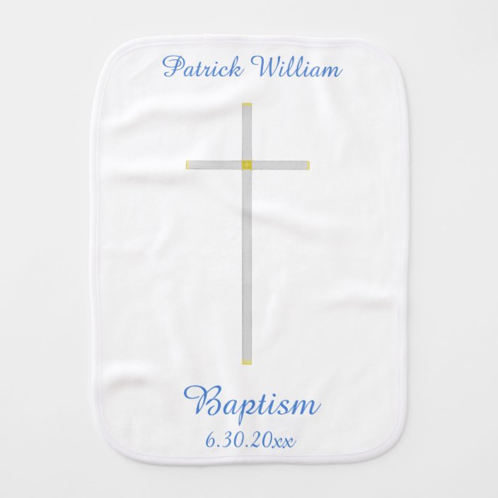 baptism cross for boy