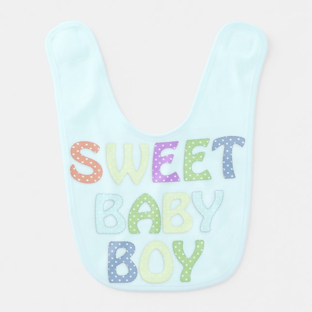 Baby Boy Bib (Front)