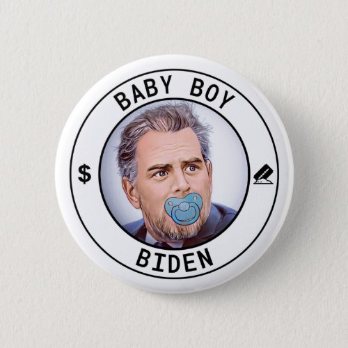 Baby Boy Biden Button