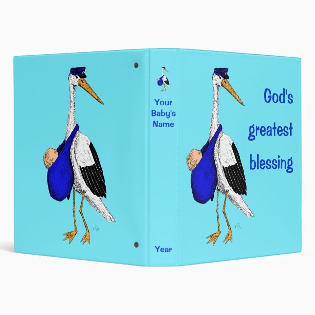 Baby Boy Binder (Background)
