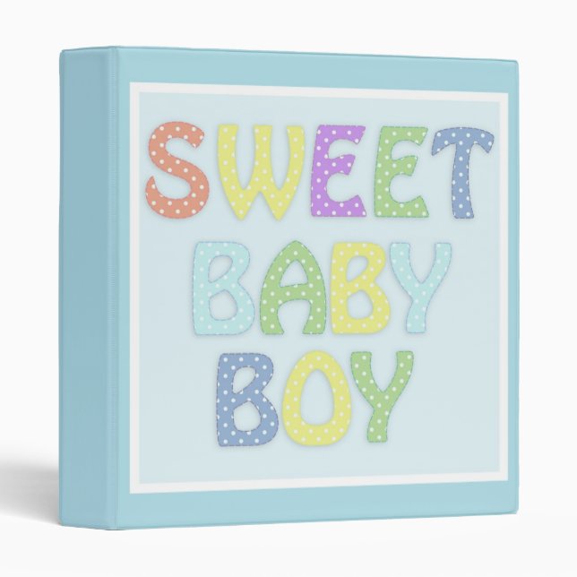 Baby Boy Binder (Front/Spine)