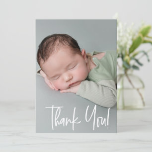 Baby Boy Birth Announcement baby Shower Thank You