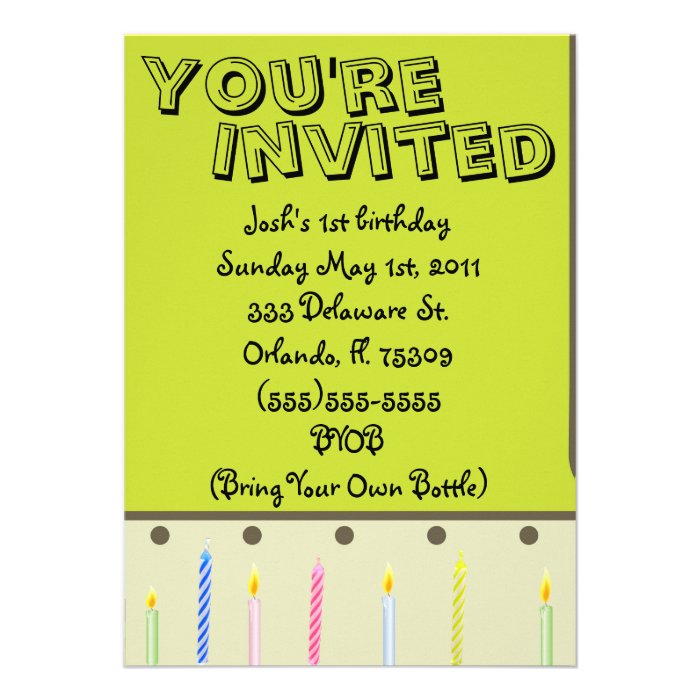 baby boy birthday card invitaion custom invitations