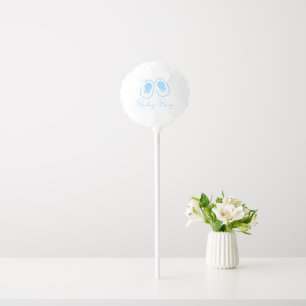 Baby Boy Blue Shoes Baby Shower Balloon